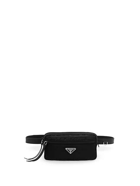 prada classic zip belt bag|prada bum bag women's.